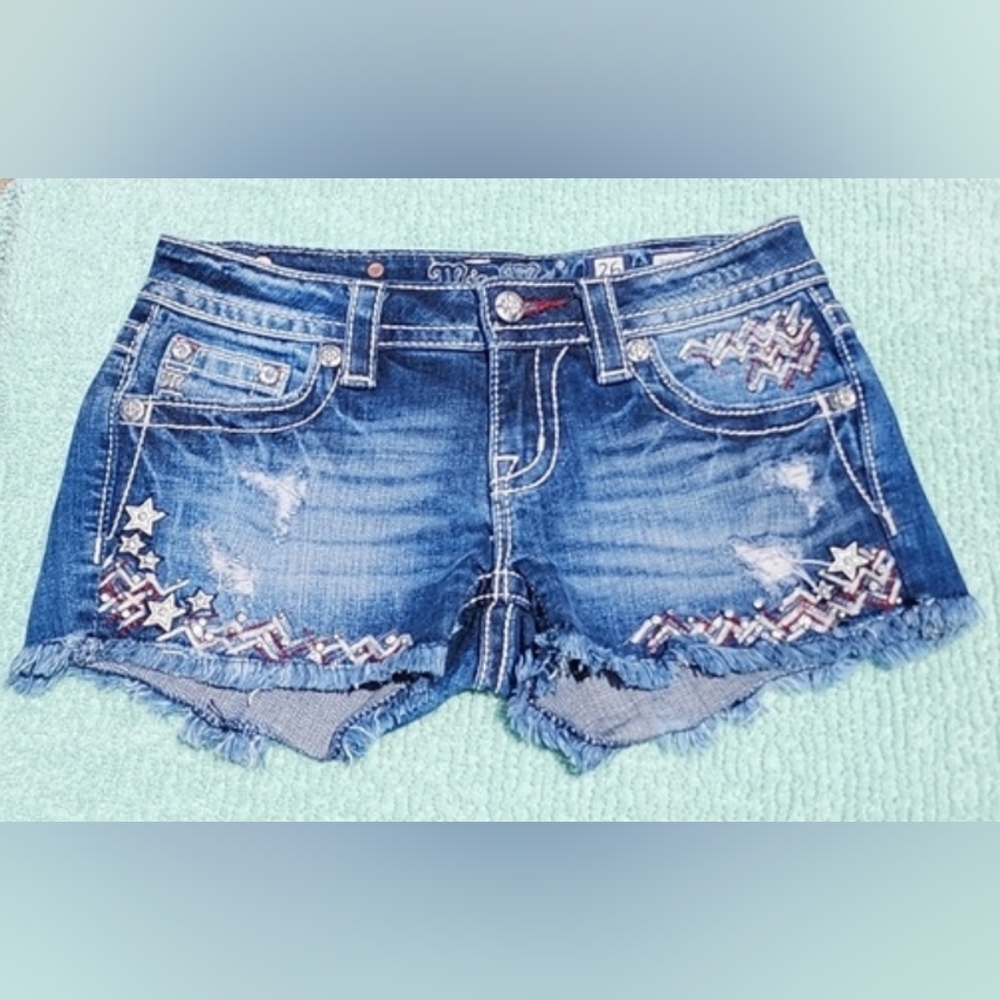 Miss Me Denim Shorts